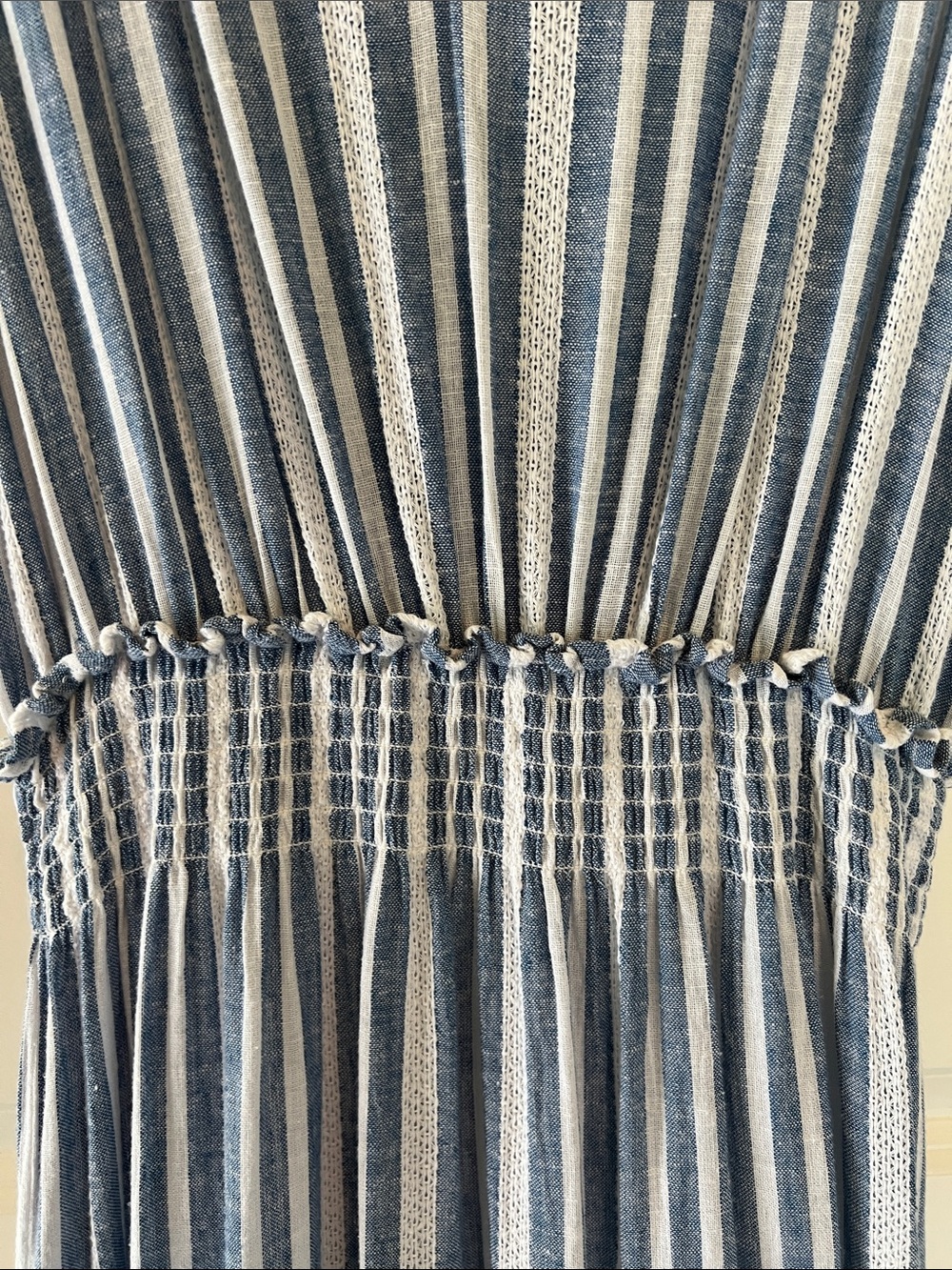 Rails Blue and White Striped Sleeveless Maxi Dress - Picture 4 of 8